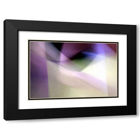 Tazza Black Modern Wood Framed Art Print with Double Matting by Taylor, Douglas