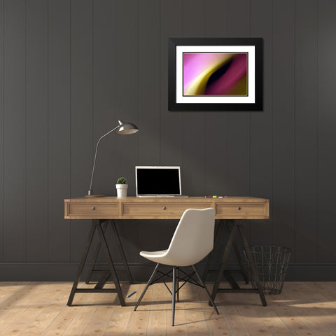 Twisted Beams I Black Modern Wood Framed Art Print with Double Matting by Taylor, Douglas
