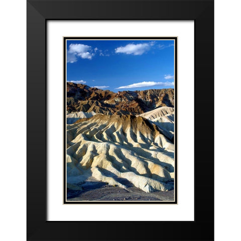 Zabriskie Point I Black Modern Wood Framed Art Print with Double Matting by Taylor, Douglas