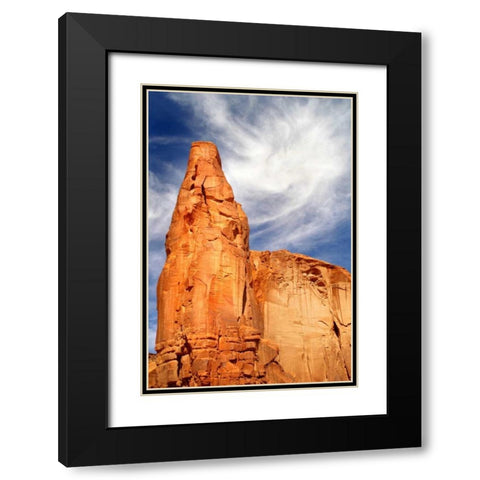 Navajo Skies Black Modern Wood Framed Art Print with Double Matting by Taylor, Douglas
