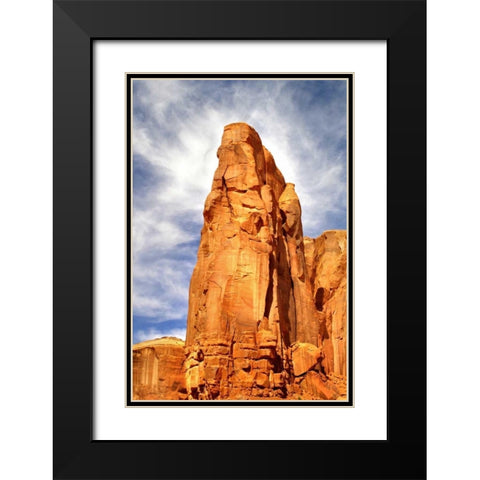 Spearhead Mesa Black Modern Wood Framed Art Print with Double Matting by Taylor, Douglas