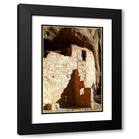 Cliff Palace Detail III Black Modern Wood Framed Art Print with Double Matting by Taylor, Douglas