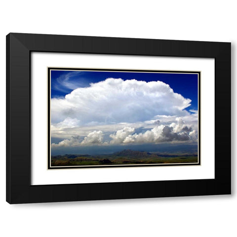 Sunday Morning Storm Black Modern Wood Framed Art Print with Double Matting by Taylor, Douglas