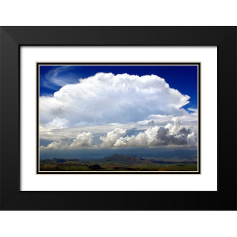 Sunday Morning Storm Black Modern Wood Framed Art Print with Double Matting by Taylor, Douglas