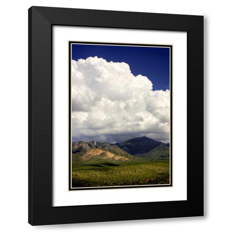 The Coming Storm Black Modern Wood Framed Art Print with Double Matting by Taylor, Douglas