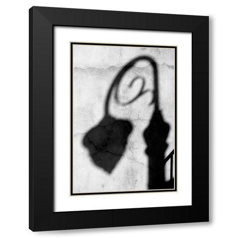 Shadow of Light BW Black Modern Wood Framed Art Print with Double Matting by Taylor, Douglas