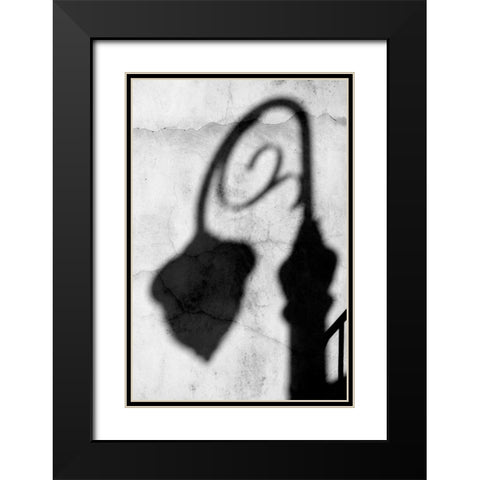 Shadow of Light BW Black Modern Wood Framed Art Print with Double Matting by Taylor, Douglas
