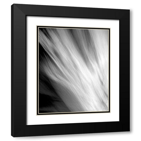 Frozen Fire II Black Modern Wood Framed Art Print with Double Matting by Taylor, Douglas