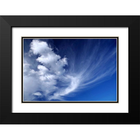 Clouds over Kitt Peak I Black Modern Wood Framed Art Print with Double Matting by Taylor, Douglas