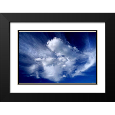 Clouds over Kitt Peak II Black Modern Wood Framed Art Print with Double Matting by Taylor, Douglas