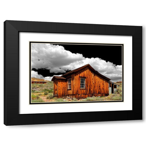 Abandoned Black Modern Wood Framed Art Print with Double Matting by Taylor, Douglas