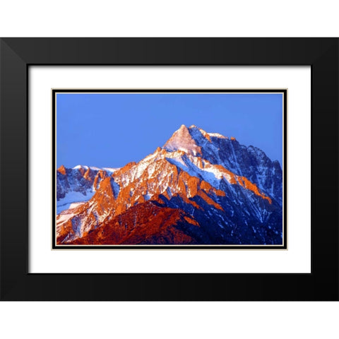Dawns Early Light III Black Modern Wood Framed Art Print with Double Matting by Taylor, Douglas