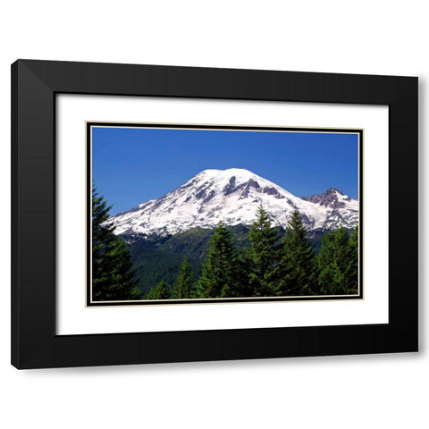 Road to Paradise Black Modern Wood Framed Art Print with Double Matting by Taylor, Douglas
