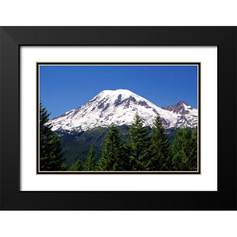 Road to Paradise Black Modern Wood Framed Art Print with Double Matting by Taylor, Douglas
