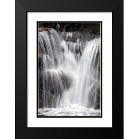 Water on the Rocks III Black Modern Wood Framed Art Print with Double Matting by Taylor, Douglas
