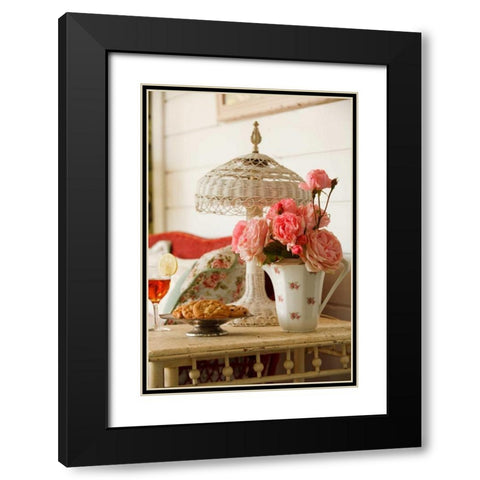 Summer Arrangement I Black Modern Wood Framed Art Print with Double Matting by Clayton-Thompson, Philip
