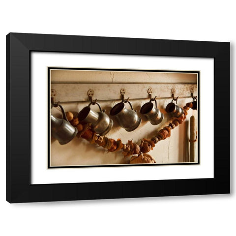 Vintage Cooking I Black Modern Wood Framed Art Print with Double Matting by Clayton-Thompson, Philip