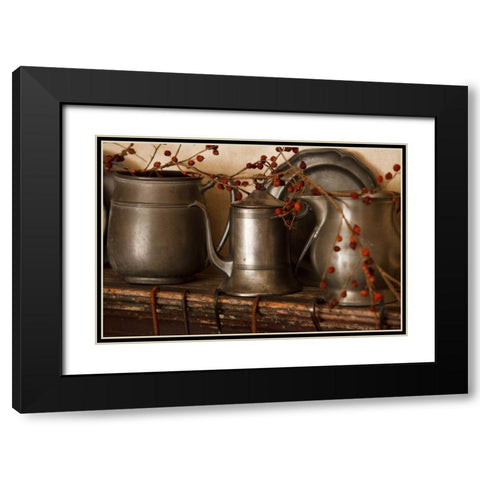 Vintage Cooking II Black Modern Wood Framed Art Print with Double Matting by Clayton-Thompson, Philip