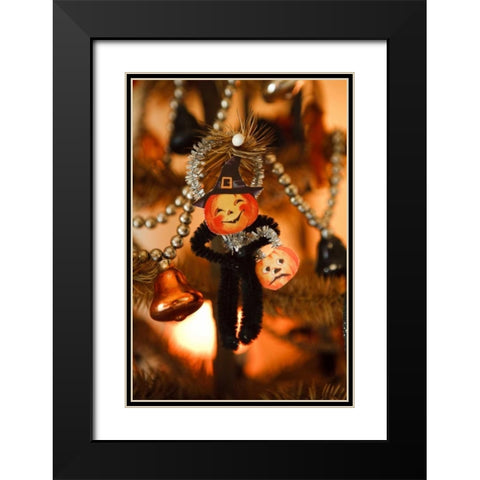 Halloween I Black Modern Wood Framed Art Print with Double Matting by Clayton-Thompson, Philip