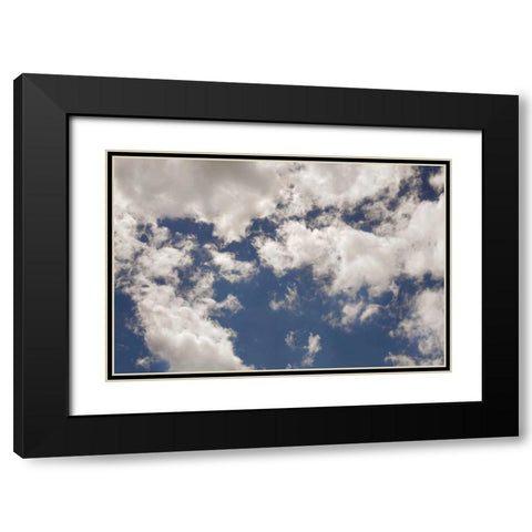 Clouds II Black Modern Wood Framed Art Print with Double Matting by Clayton-Thompson, Philip