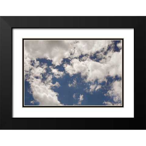 Clouds II Black Modern Wood Framed Art Print with Double Matting by Clayton-Thompson, Philip