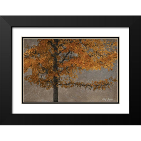 Tree Angel I Black Modern Wood Framed Art Print with Double Matting by Geyman, Vitaly