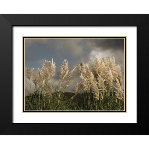Dance of White Towers Black Modern Wood Framed Art Print with Double Matting by Geyman, Vitaly