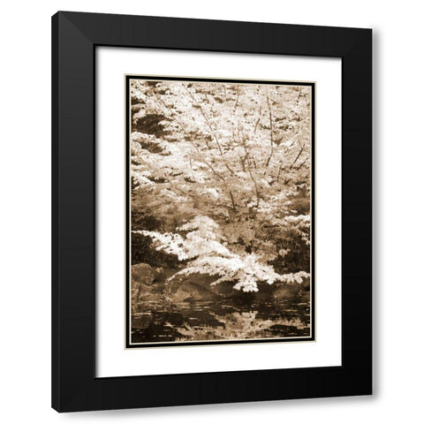 Fall Bouquet II Black Modern Wood Framed Art Print with Double Matting by Geyman, Vitaly