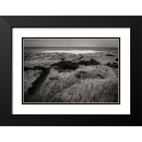 Coastal Spirit II Black Modern Wood Framed Art Print with Double Matting by Geyman, Vitaly