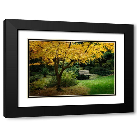 Contemplation I Black Modern Wood Framed Art Print with Double Matting by Geyman, Vitaly