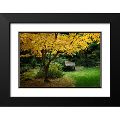 Contemplation I Black Modern Wood Framed Art Print with Double Matting by Geyman, Vitaly
