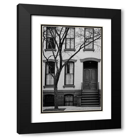 Pure Symmetry I Black Modern Wood Framed Art Print with Double Matting by Geyman, Vitaly