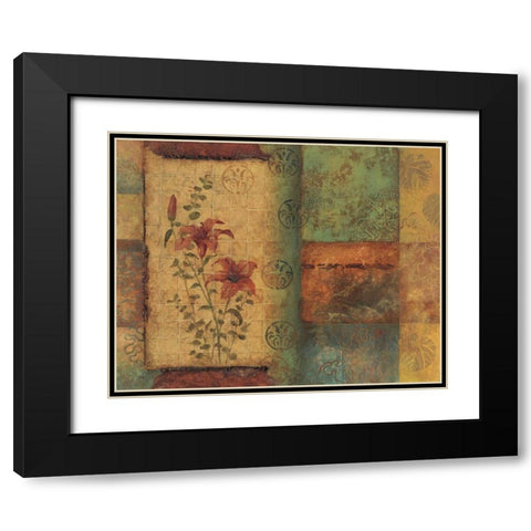 Tropical Paradise II Black Modern Wood Framed Art Print with Double Matting by Peyton, Hanna