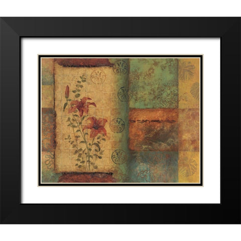 Tropical Paradise II Black Modern Wood Framed Art Print with Double Matting by Peyton, Hanna