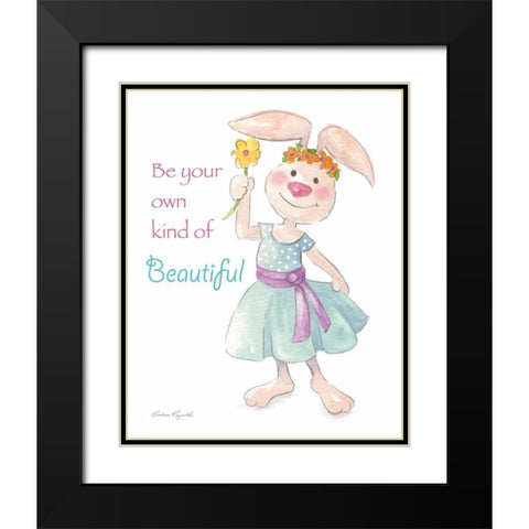 Beautiful Black Modern Wood Framed Art Print with Double Matting by Reynolds, Barbara