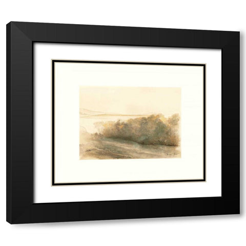 Mission Study Black Modern Wood Framed Art Print with Double Matting by Sheler, Sammy