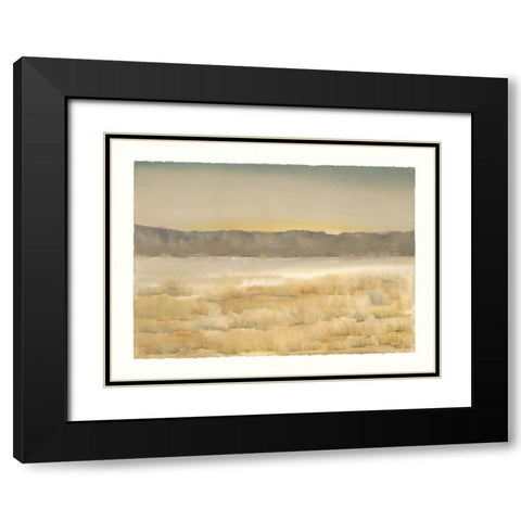 East of the Mountains Black Modern Wood Framed Art Print with Double Matting by Sheler, Sammy