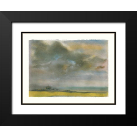 Summer Storm Black Modern Wood Framed Art Print with Double Matting by Sheler, Sammy