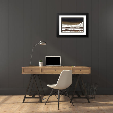 In the Mountains Black Modern Wood Framed Art Print with Double Matting by Sheler, Sammy