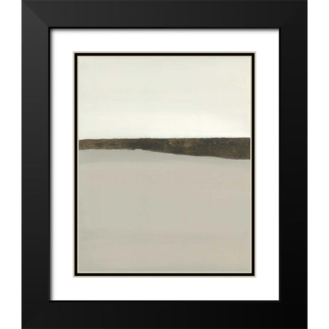 Hedge Rows Black Modern Wood Framed Art Print with Double Matting by Sheler, Sammy