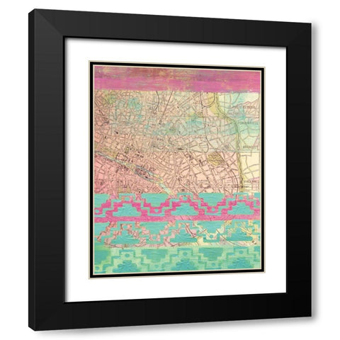 World Traveler IV Black Modern Wood Framed Art Print with Double Matting by Sta Teresa, Ashley