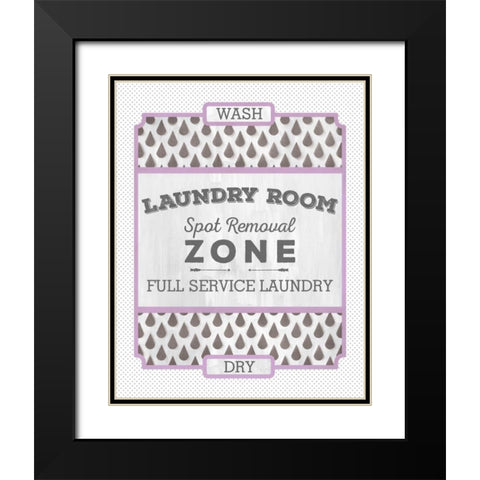Laundry Room II Black Modern Wood Framed Art Print with Double Matting by Sta Teresa, Ashley
