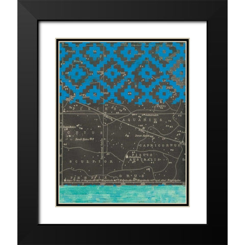 Star Collector II Black Modern Wood Framed Art Print with Double Matting by Sta Teresa, Ashley