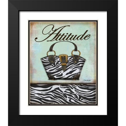 Exotic Purse III Black Modern Wood Framed Art Print with Double Matting by Williams, Todd