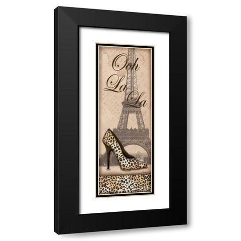 Travel in Style I Black Modern Wood Framed Art Print with Double Matting by Williams, Todd