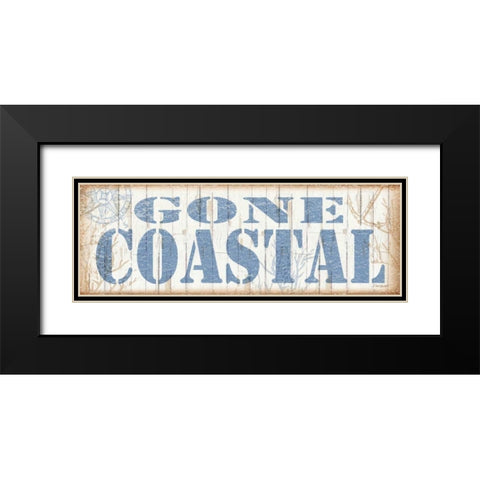 Gone Coastal Black Modern Wood Framed Art Print with Double Matting by Williams, Todd
