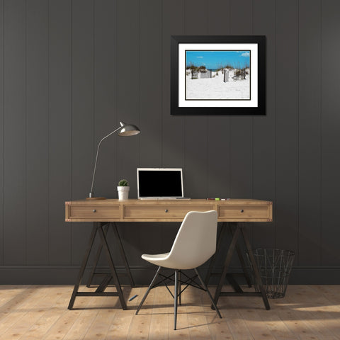 Sand Dunes III Black Modern Wood Framed Art Print with Double Matting by Williams, Todd
