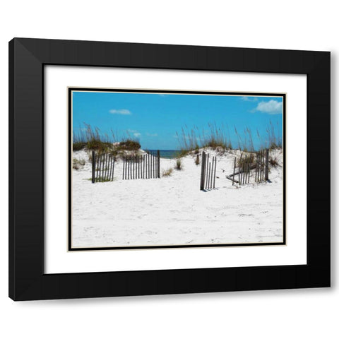 Sand Dunes III Black Modern Wood Framed Art Print with Double Matting by Williams, Todd