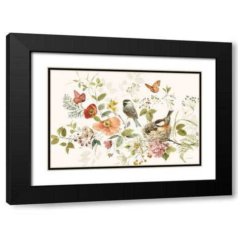 Blessed by Nature II Black Modern Wood Framed Art Print with Double Matting by Audit, Lisa