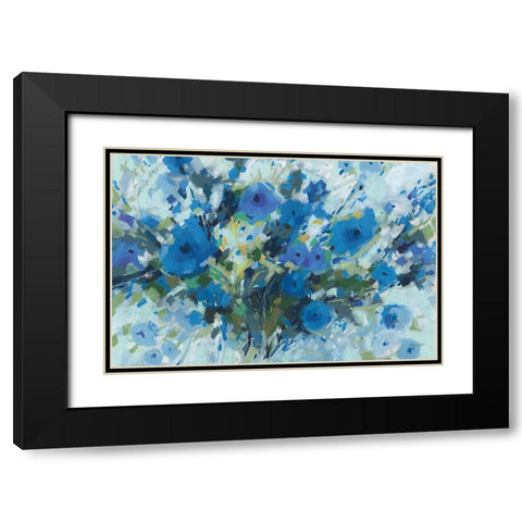 Blueming 01 Landscape Black Modern Wood Framed Art Print with Double Matting by Audit, Lisa